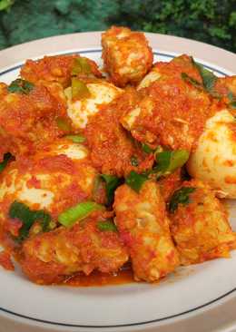 Balado Telur Tempe