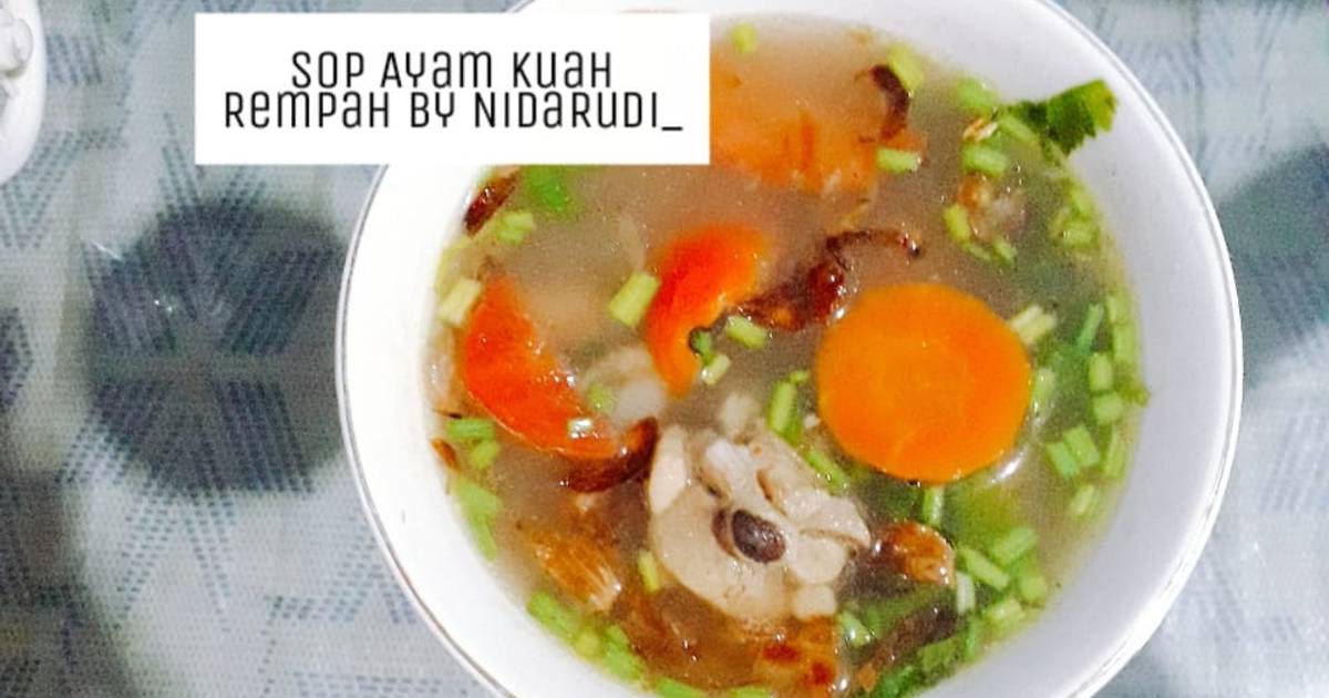 1 646 resep sop  ayam  rempah enak dan sederhana Cookpad