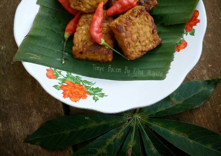 Resep Tempe Bacem - Ritha likopena