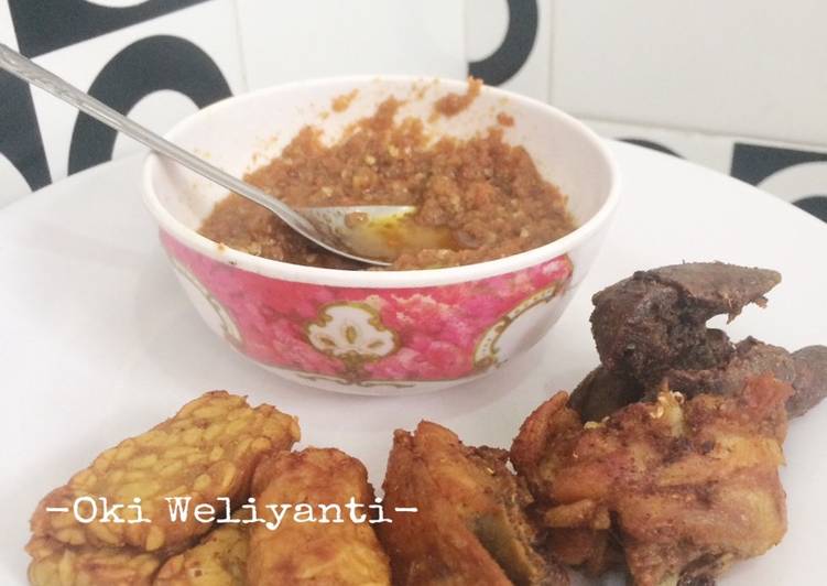 resep Ayam Lalapan Leak (Setan)