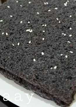 Bolu Ketan Hitam Lapis Keju