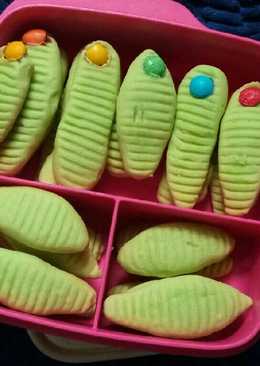 Kue ulet hijau ala happycall