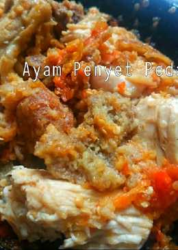 Ayam Penyet Pedas Simple