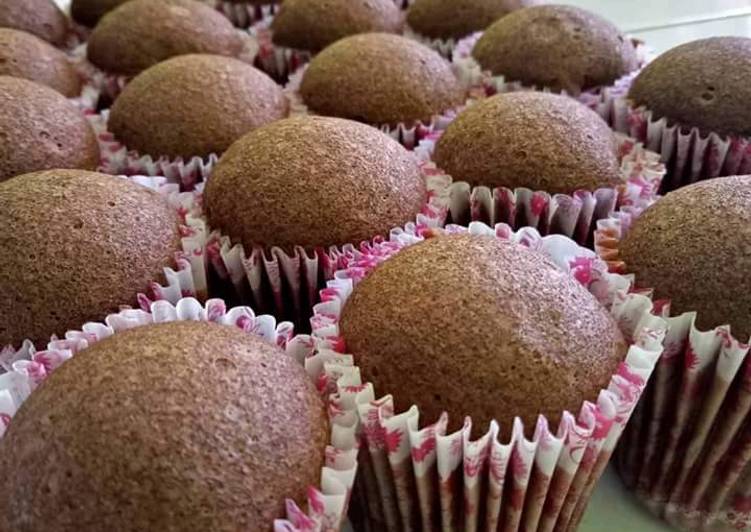 resep lengkap untuk Cotton cake steam