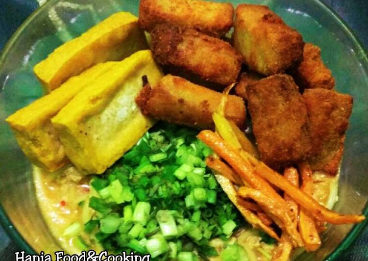 bahan dan cara membuat Ramen Simple Pedas