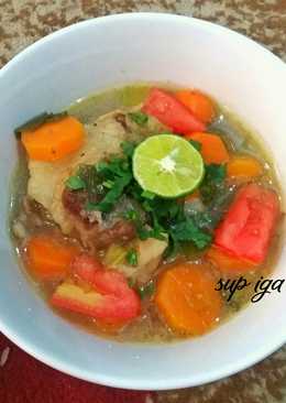 Sup iga sapi cikruh