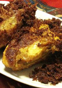 Ayam goreng lengkuas tanpa air kelapa