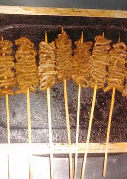 Sate usus bacem kecap 1saset #pr_ada kecap manisnya