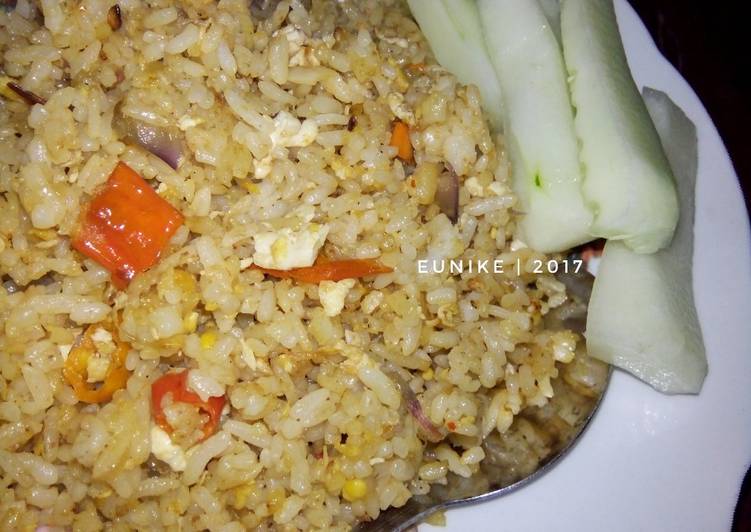 resep masakan Nasi Goreng Bawang Pedas