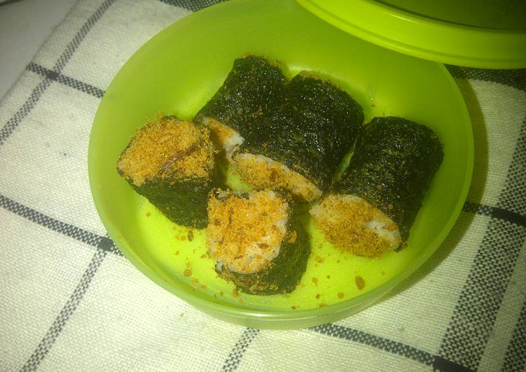 Resep Sushi abon bekal anak sekolah - Mamah Afghan