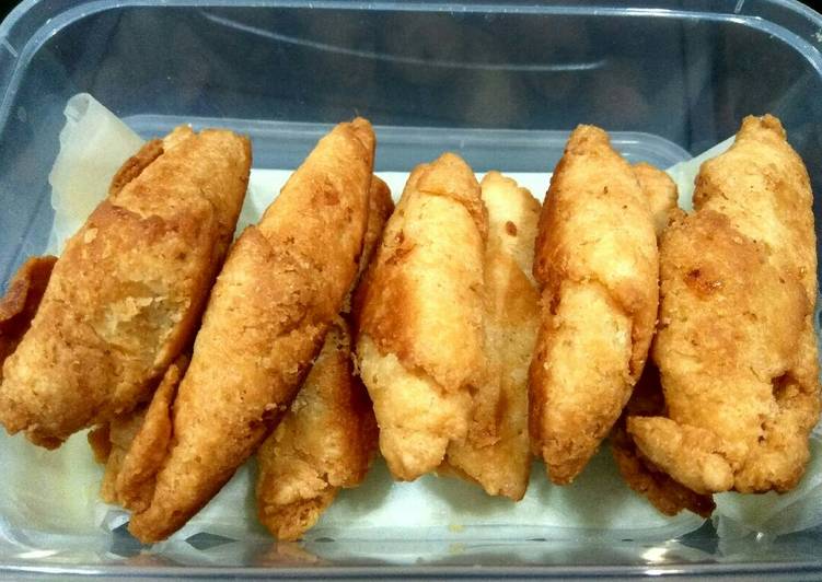 resep lengkap untuk Pisang molen krispi