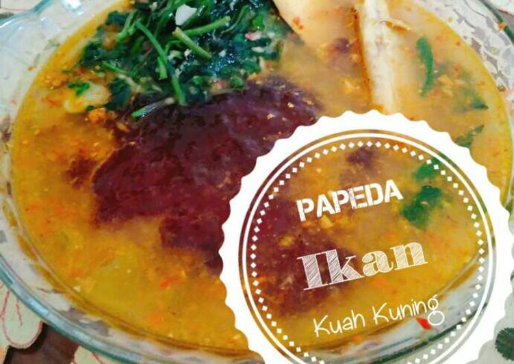 gambar untuk resep makanan Papeda Kuah Kuning