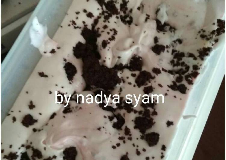 Resep Home Made ice cream - Nadya Syam