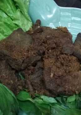 Daging gepuk ala bunda jkb