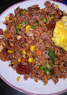 Nasi goreng Angka/Merah