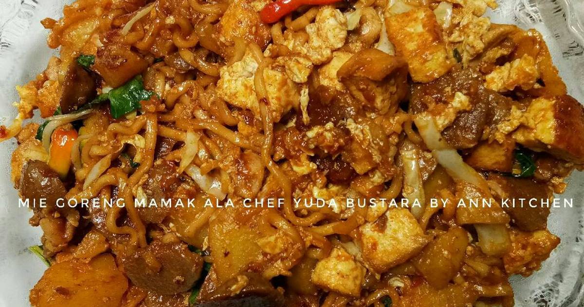  Resep  Mie goreng mamak ala  chef  yuda bustara oleh falen 