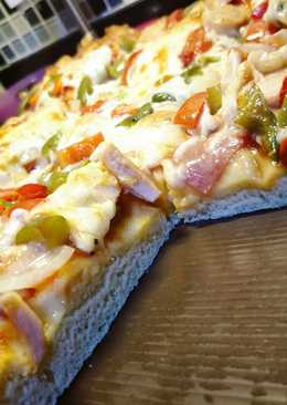 Pizza Empuk sosis paprika