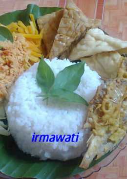 Nasi Gudangan/Urap