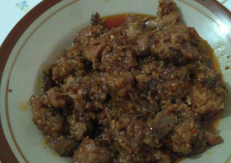 resep makanan Ampela Hati Teriyaki