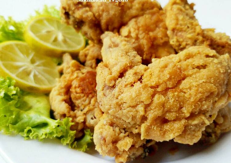 resep masakan Fried Chicken Wings