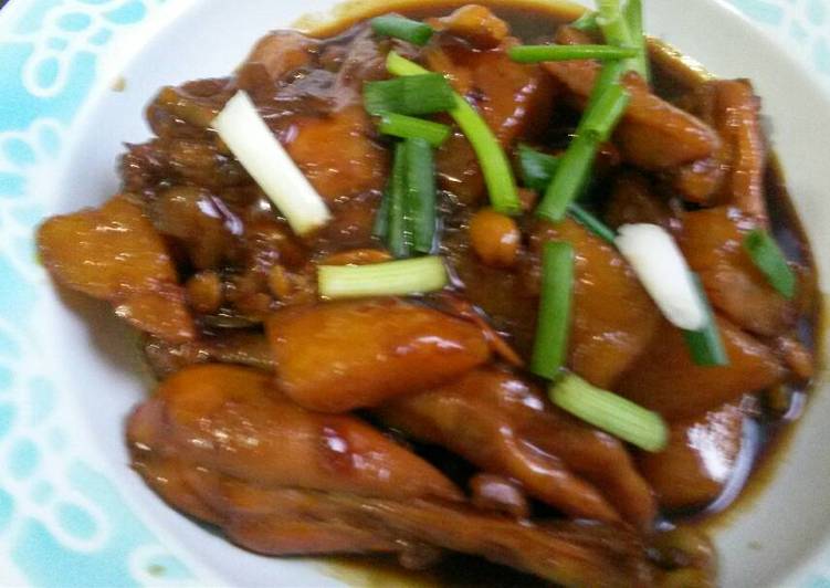 resep lengkap untuk Ayam kecap kentang simple