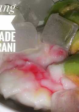 Es Pisang Ijo Homemade