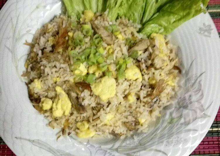 gambar untuk cara membuat Nasi goreng pindang tongkol