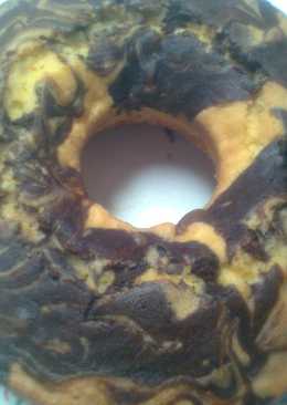 Bolu marble Jadul ala 'Malvin brownies and cake'