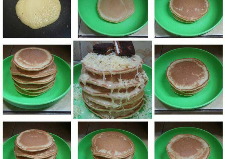 resep makanan Pancake Keju Susu