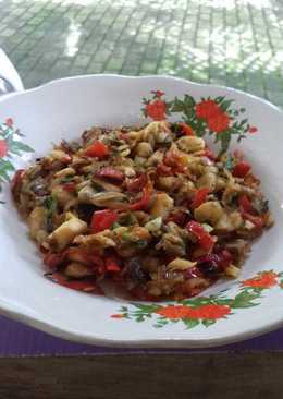 Tumis pari cabai merah