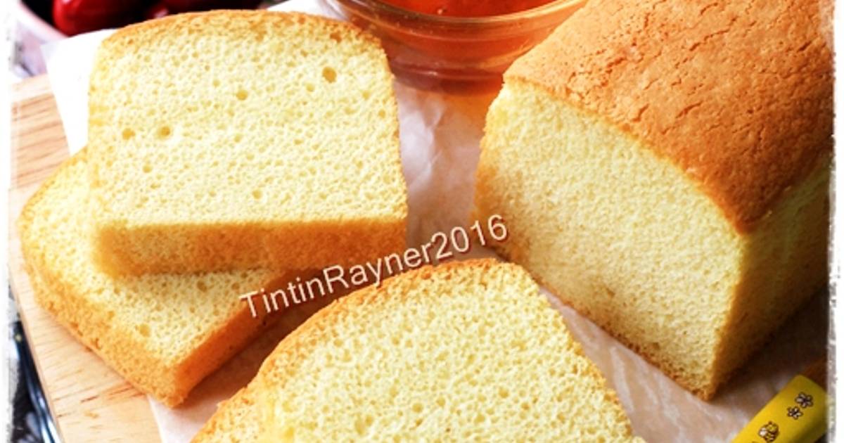 Resep Castella Japanese Honey Cake ( Kasutera) Versi 2 NO Sp/BP/oilfree
