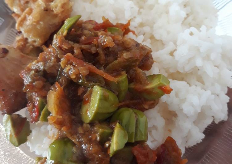 cara membuat Sambal pette