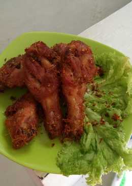 Ayam goreng lengkuas (ayam ungkep bumbu kuning jtt)