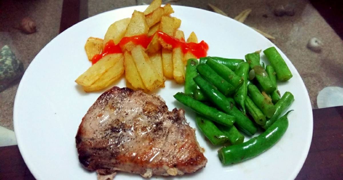 10 resep  steak ikan  tuna  rumahan yang enak dan sederhana 