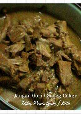 Jangan gori / gudeg ceker