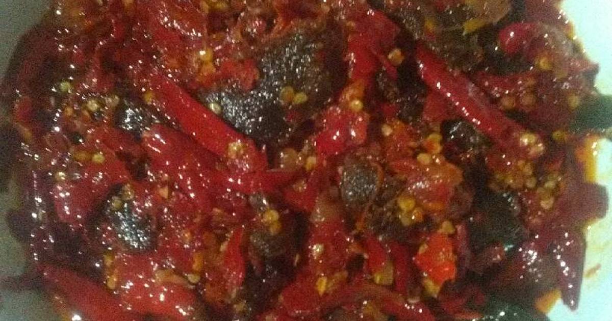  Resep Dendeng kariang dendeng kering balado simpel oleh 