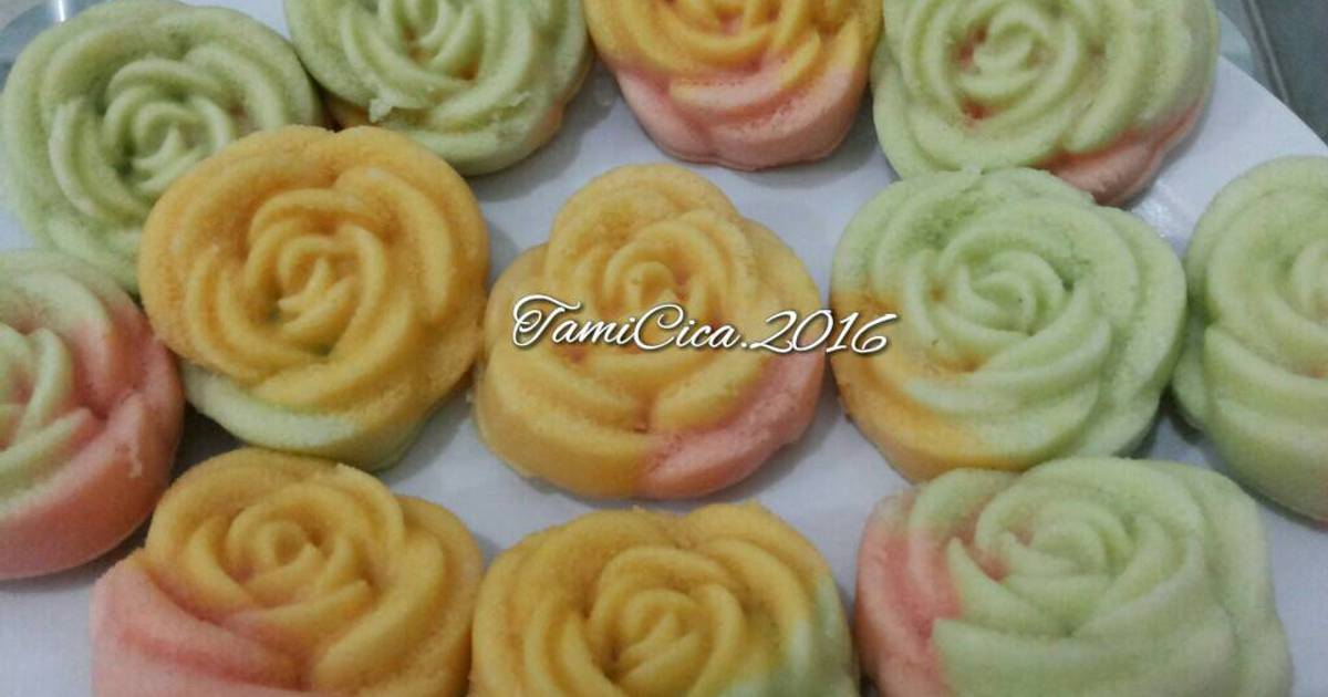 Resep Bolu Kukus Mawar Resep Bolu Kukus Mawar
