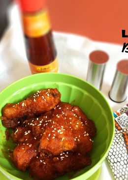 Bonchon Chicken - South Korean Fried Chicken dengan saos wijen yang nikmattt...