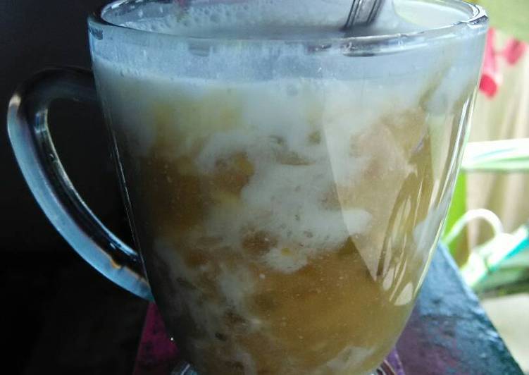 gambar untuk resep Bubur kacang hijau susu cair dan santan