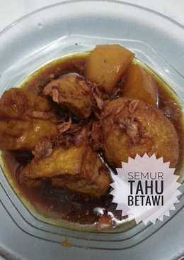 Semur tahu betawi