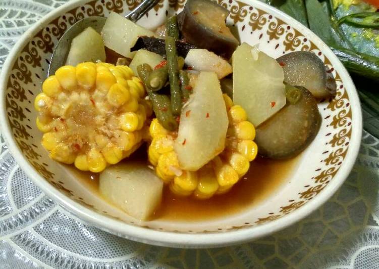 cara membuat Sayur Asem dengan Bahan Seadanya