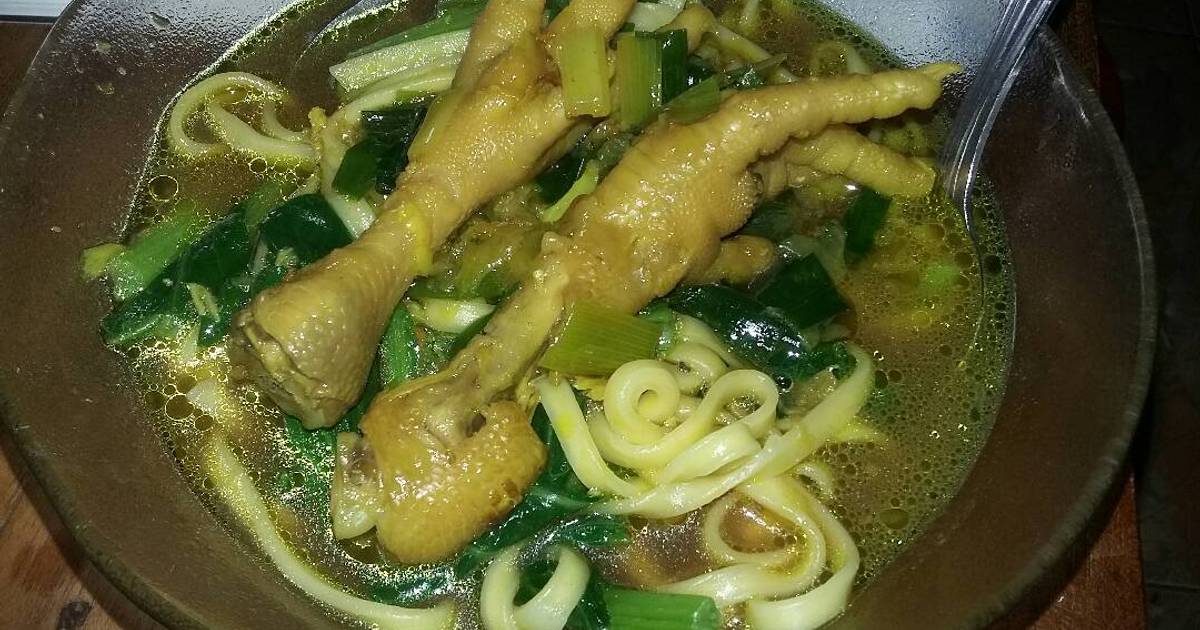  Mie  ayam  ceker pedas 40 resep Cookpad