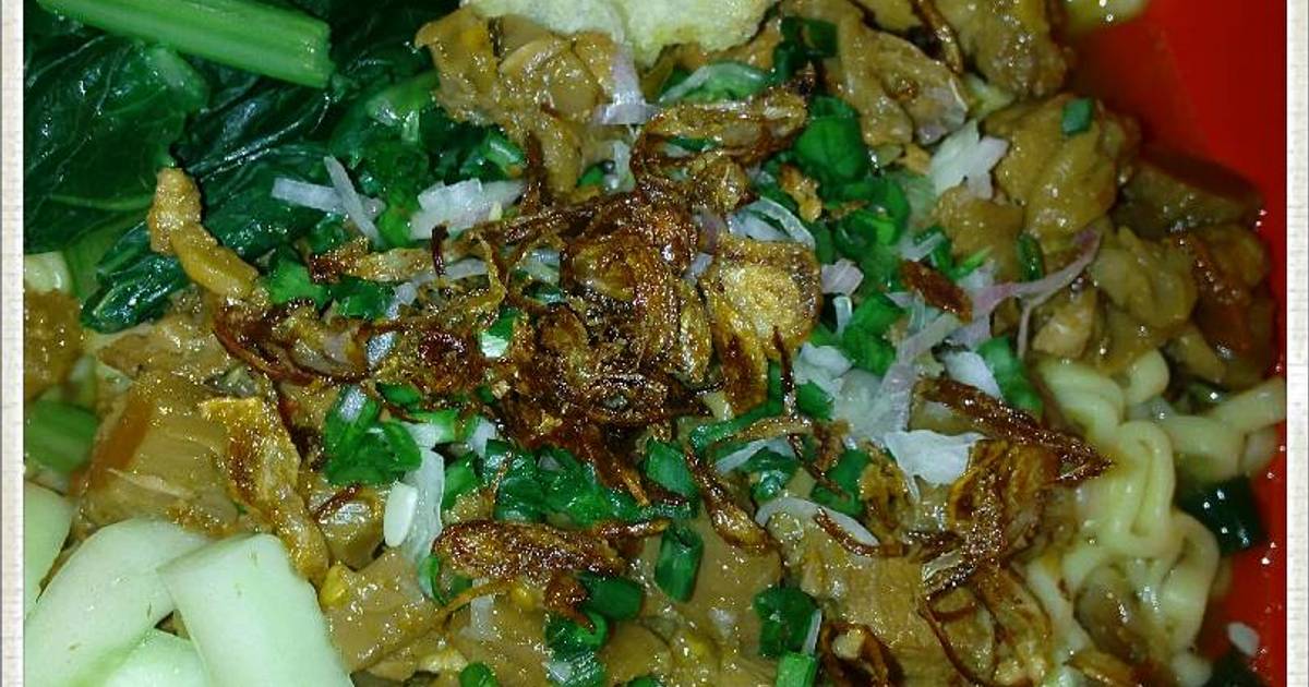 Resep Mie  Ayam  Jamur Pedas  oleh Retno Ayu Cookpad