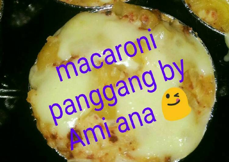 cara membuat Macaroni panggang ala ami ana