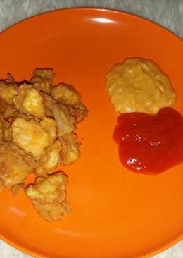 Chicken popcorn salted egg