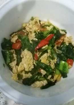 Sayur curiwis dan telor