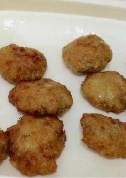 Nugget kilat (tanpa blender tanpa kukus)