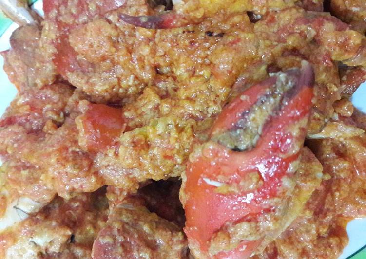 Resep Kepiting asam manis pedas Dari Kiky Abbas