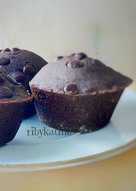 Muffin brownies chococips cemilan anak balita