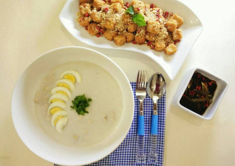 Resep Bubur chinese ala Mrs. Manan oleh dayu MANAN - Cookpad